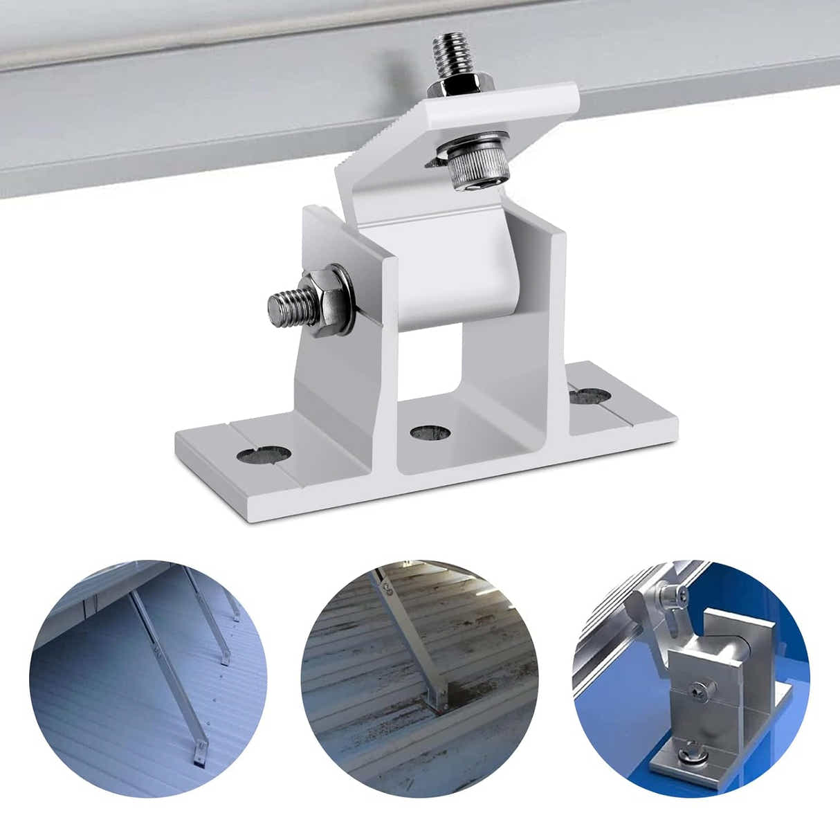 DS BS 2-Pack Adjustable Solar Panel Mounting Bracket