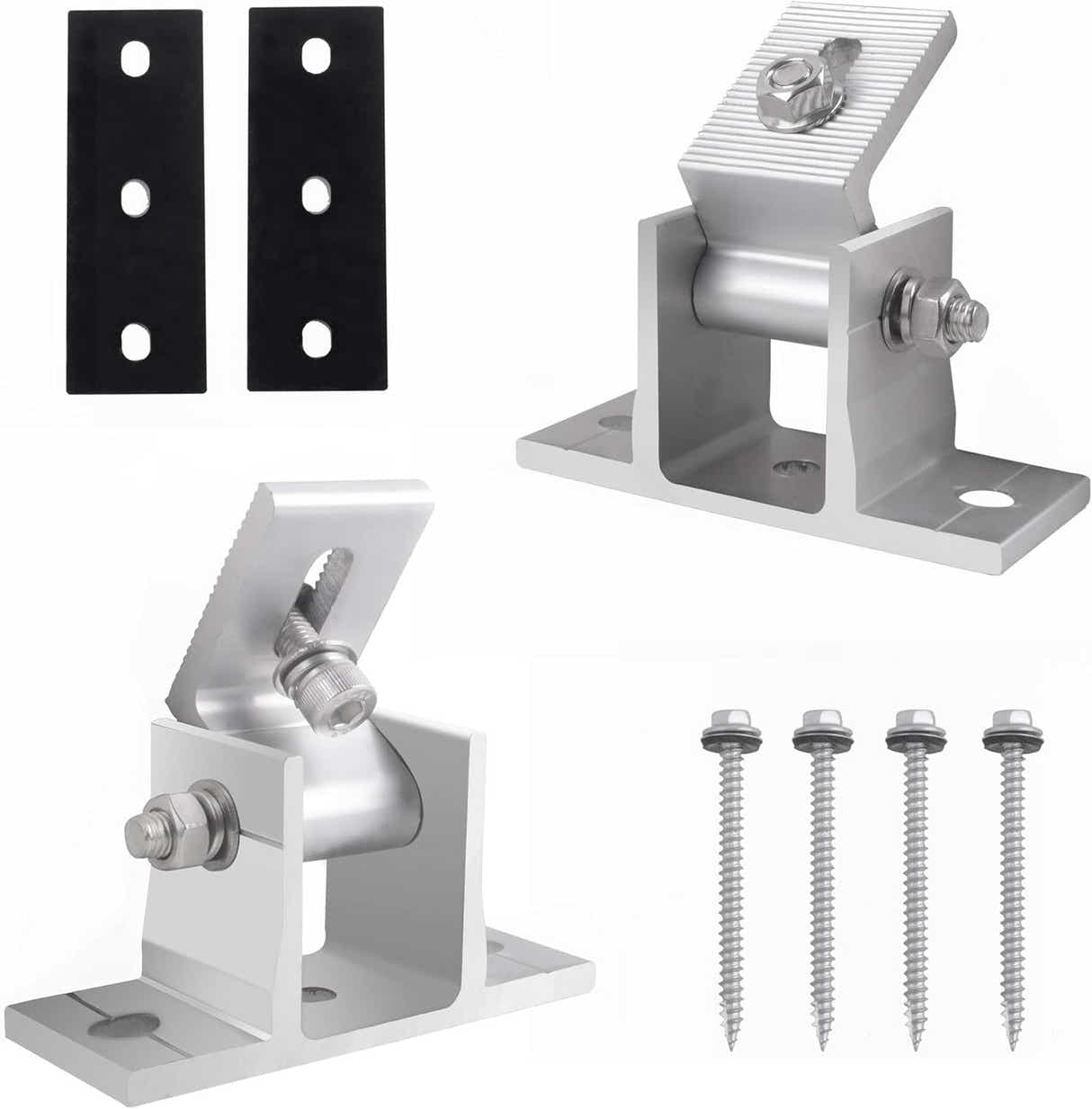 DS BS 2-Pack Adjustable Solar Panel Mounting Bracket