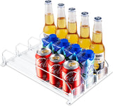 DS BS 3 Row Soda Can Dispenser with Spring Loaded Pusher