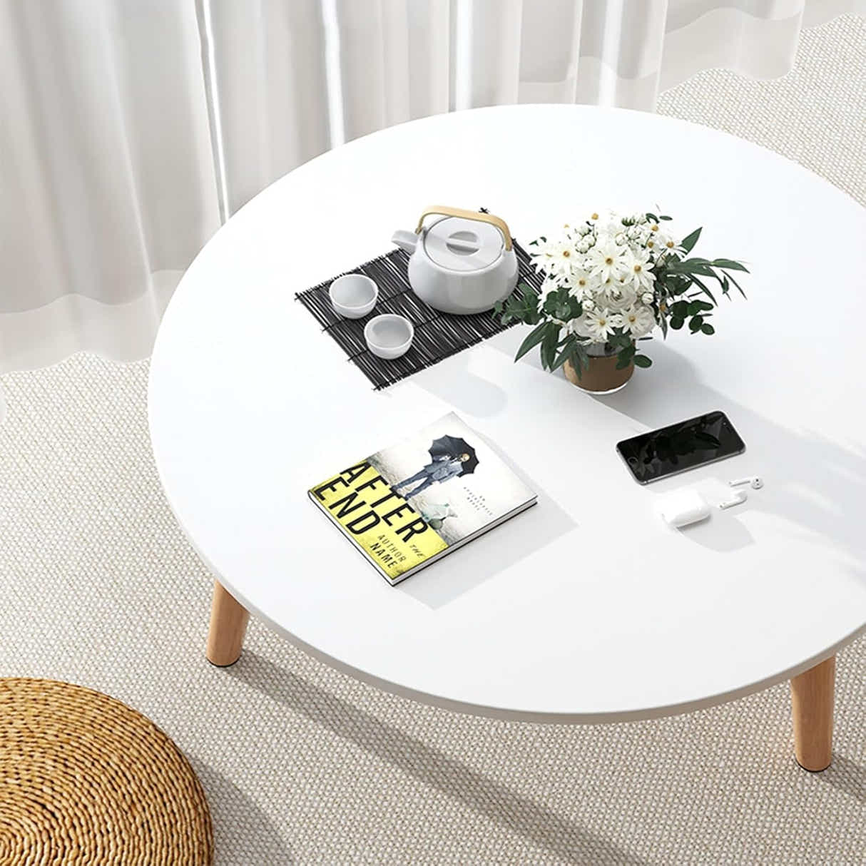 DS BS Multi-Use Low Tea Table - 60×30(H)CM