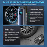 DS BS Air Pump Portable Compressor Tire Inflator with LCD Display