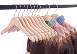 DS BS Pack of 10 32CM 360° Swivel Kids Hangers