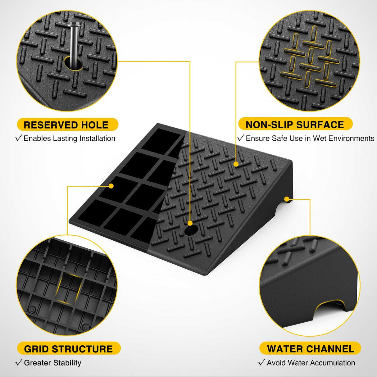 DS BS 2-Piece Curb Ramps Set 48×32cm