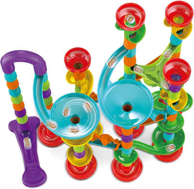 DS BS 113Pcs Piece DIY Marble Run Race Set