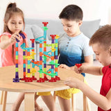 DS BS 113Pcs Piece DIY Marble Run Race Set