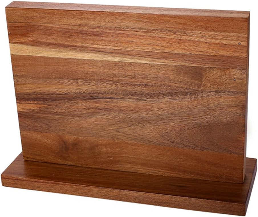 DS BS Double Sided Wooden Magnetic Knife Block Holder