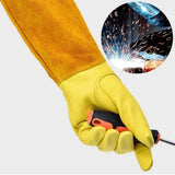 DS BS Thorn Proof Long Garden Gloves M -Yellow
