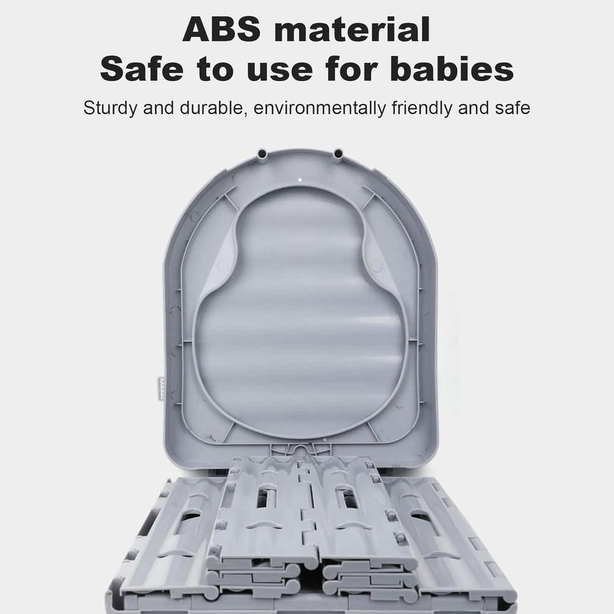 DS BS Portable Camping Toilet with Lid -41cm