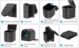 DS BS Portable Camping Toilet with Lid -41cm