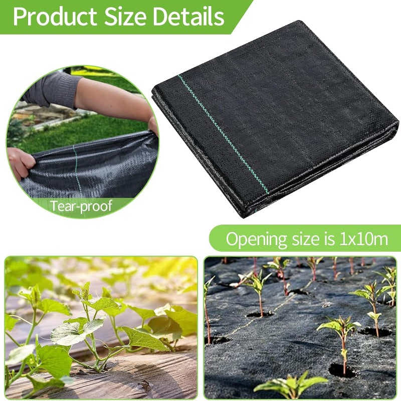 DS BS Weed Barrier Landscape Fabric 1×20m