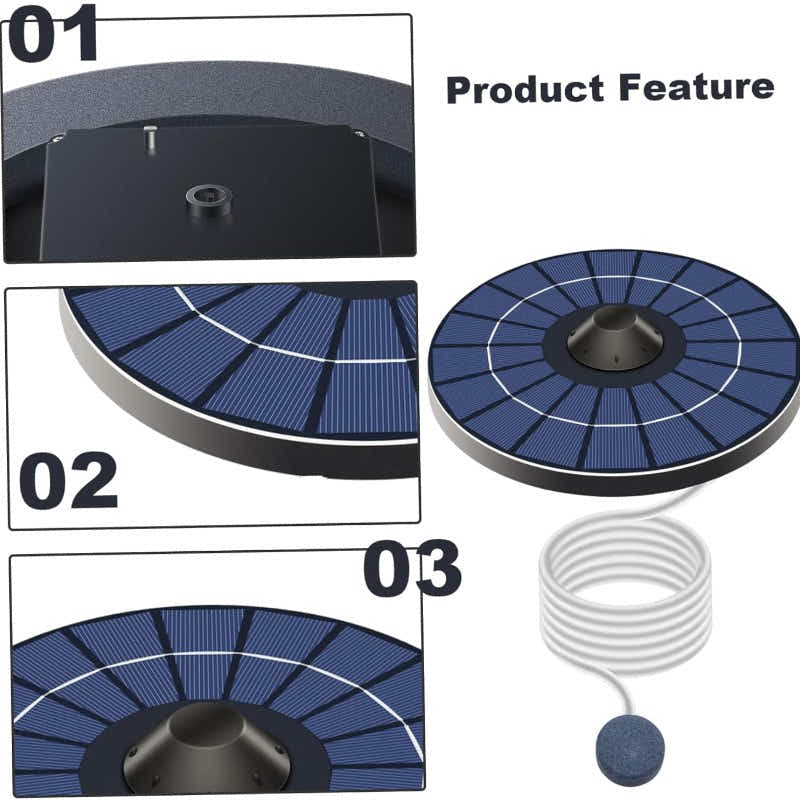 DS BS 2.5W Floating Solar Air Pump