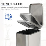DS BS 15L Slim Kitchen Trash Can