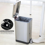 DS BS 18L Slim Kitchen Trash Can