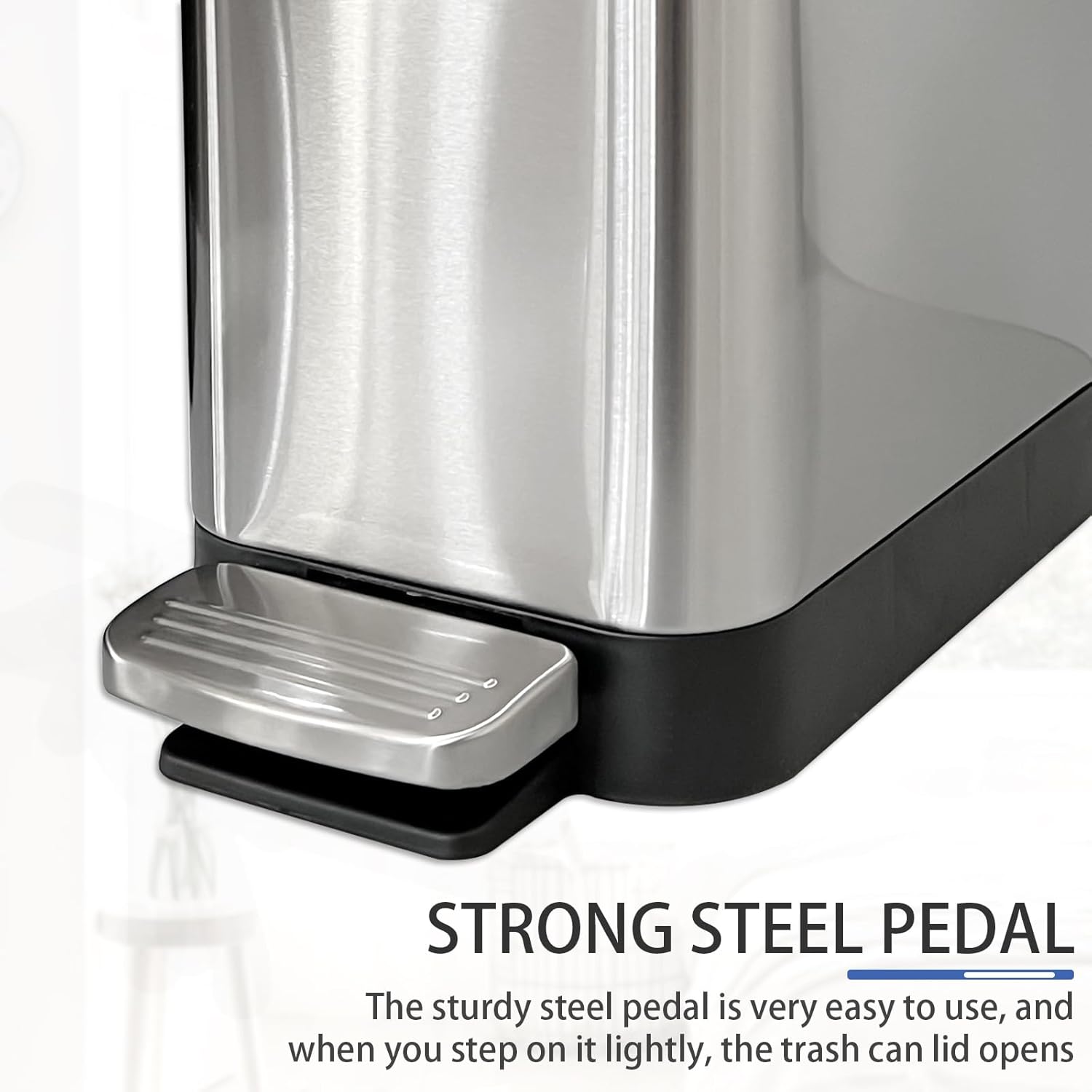 DS BS 10L Slim Kitchen Trash Can