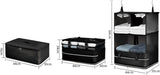 DS BS 3-Shelf Hanging Closet Organizer XL