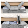 DS BS 50Pack Velvet Hangers -45cm Gray