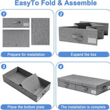 DS BS Under Bed Storage Containers