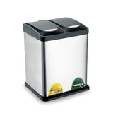 DS BS 30L Dual Compartment Trash Can