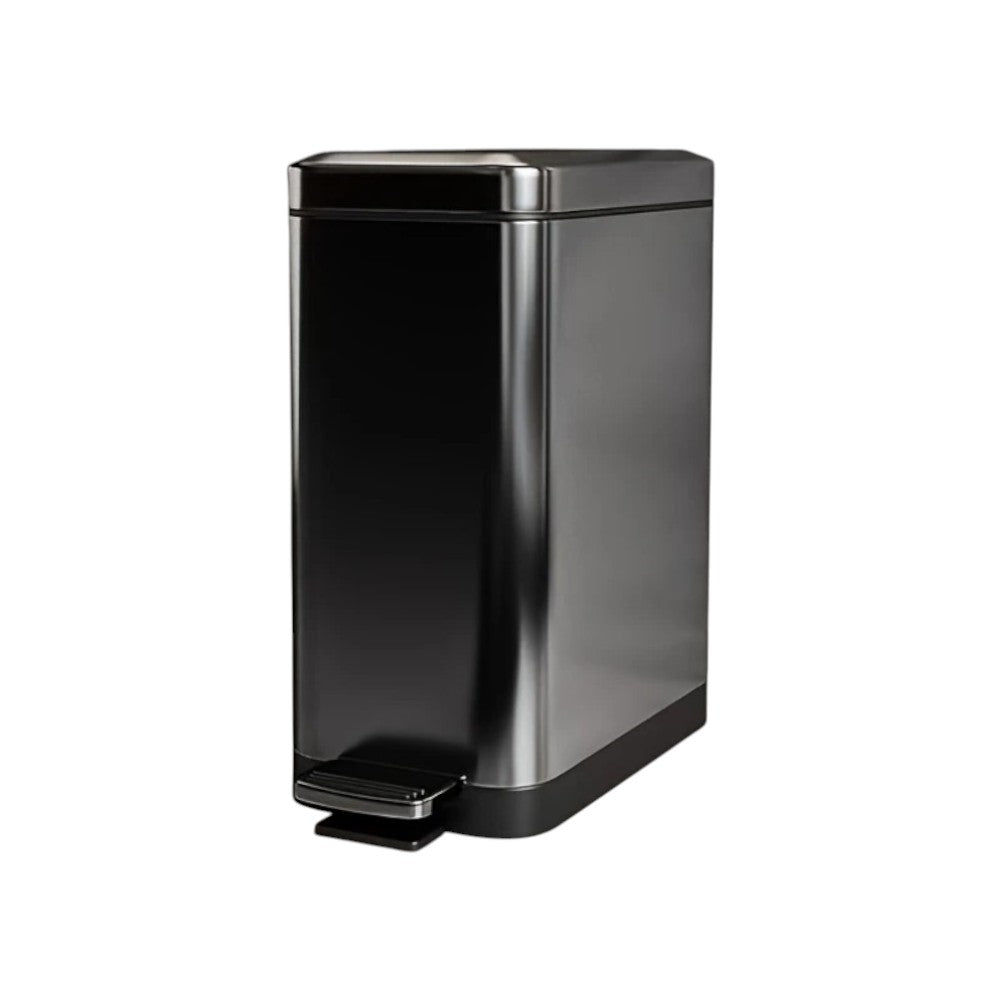 DS BS 18L Slim Kitchen Trash Can -Black