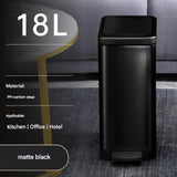 DS BS 18L Slim Kitchen Trash Can -Black