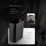 DS BS 15L Slim Kitchen Trash Can -Black