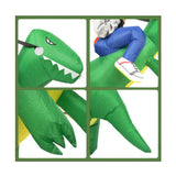 DS BS Green Inflatable Dinosaur Rider Size 150-190CM