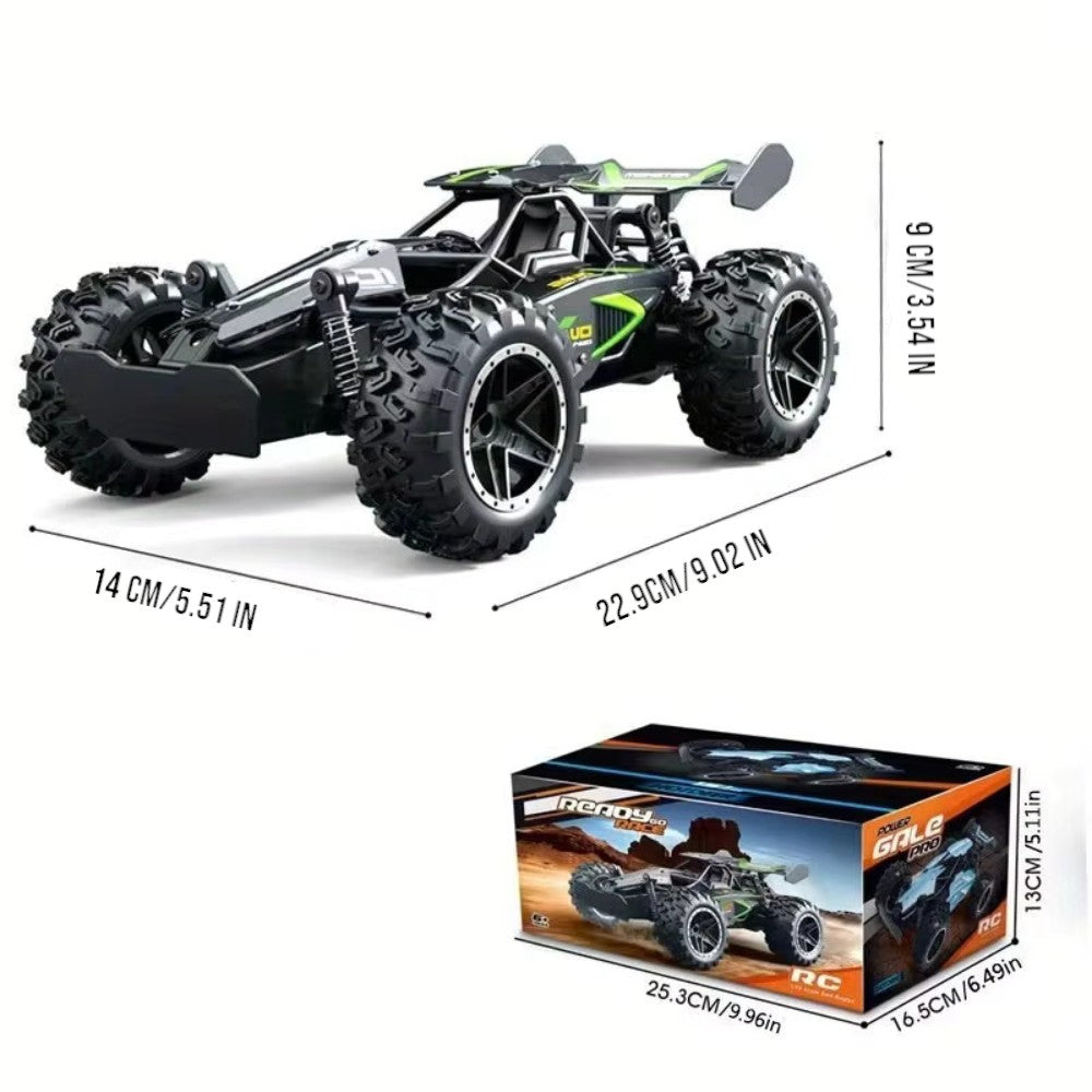 DS BS 2.4G Remote Control Off-Road Car 15km/h High Speed Racing Vehicle - Green
