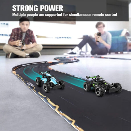 DS BS 2.4G Remote Control Off-Road Car 15km/h High Speed Racing Vehicle - Blue