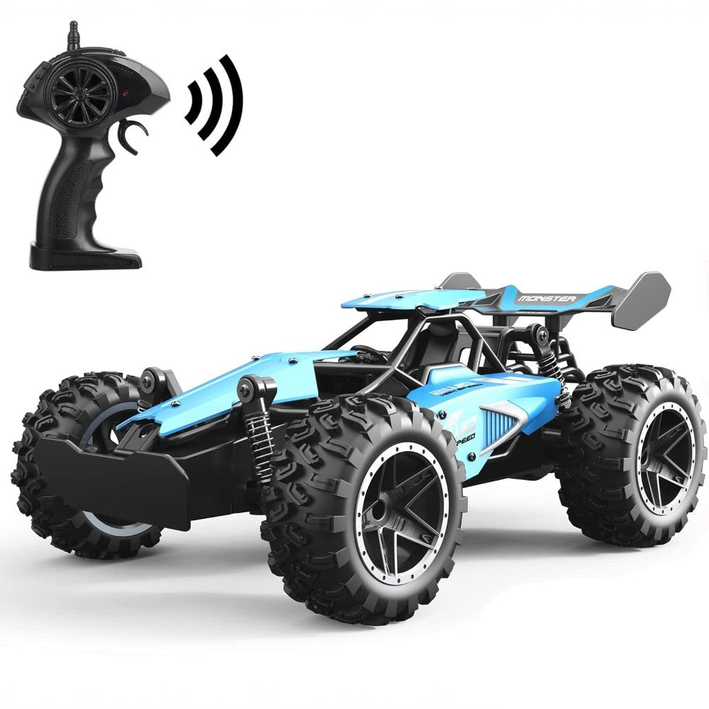 DS BS 2.4G Remote Control Off-Road Car 15km/h High Speed Racing Vehicle - Blue