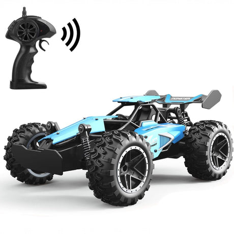 DS BS 2.4G Remote Control Off-Road Car 15km/h High Speed Racing Vehicle - Blue