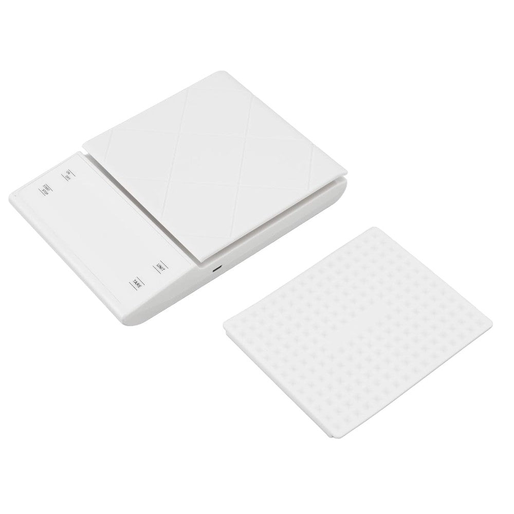 DS BS Digital Coffee Scale with Timer - White