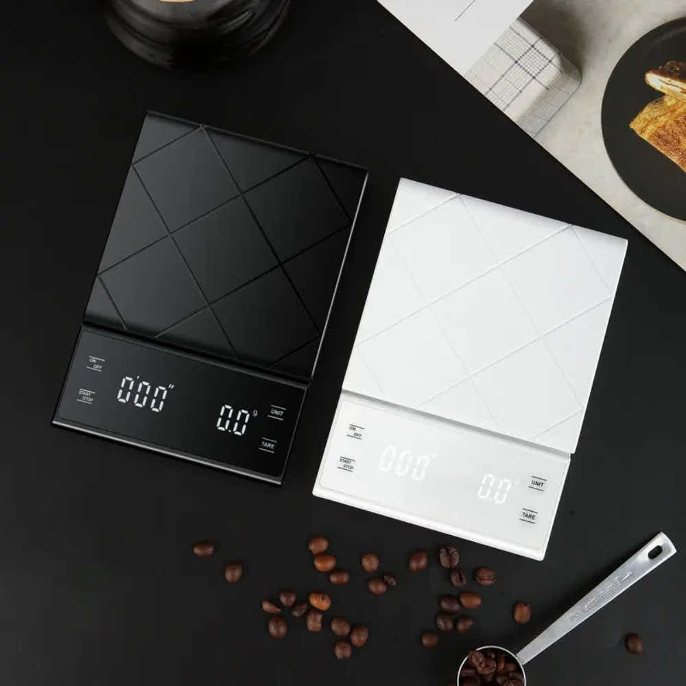 DS BS Digital Coffee Scale with Timer - Black