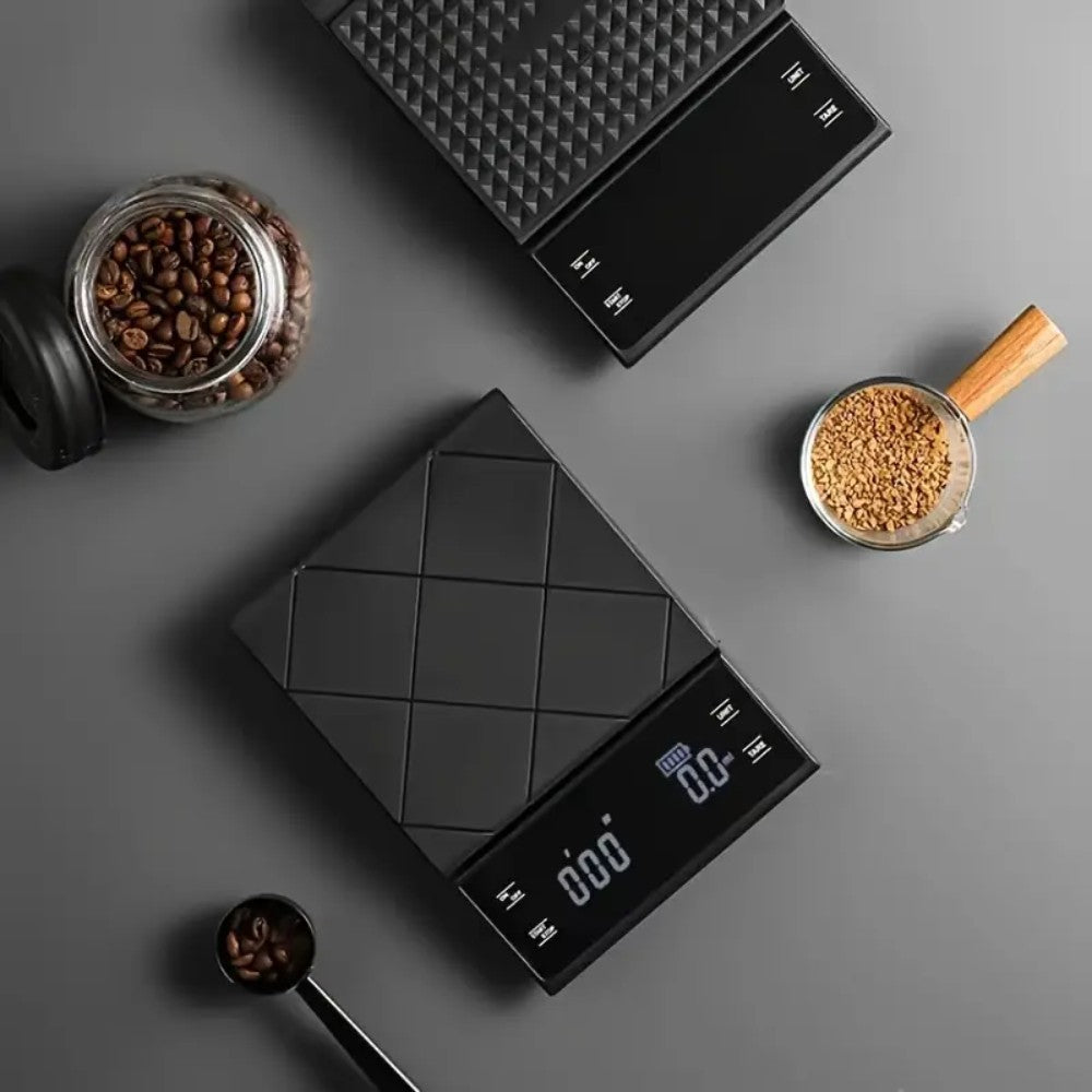 DS BS Digital Coffee Scale with Timer - Black