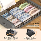 DS BS Under Bed Storage Box with Wheels