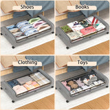 DS BS Under Bed Storage Box with Wheels