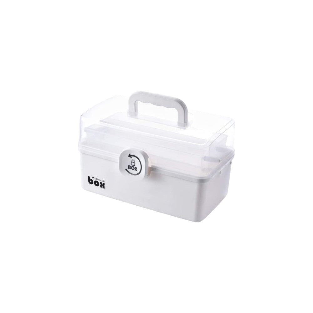 DS BS Large Capacity Portable First Aid Kit with Carry Handle