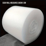 DS BS Protective EPE Foam Roll 30CM×30M Shockproof Cushioning Wrap