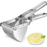 DS BS Stainless Steel Potato Ricer with Reinforced Handle Guard