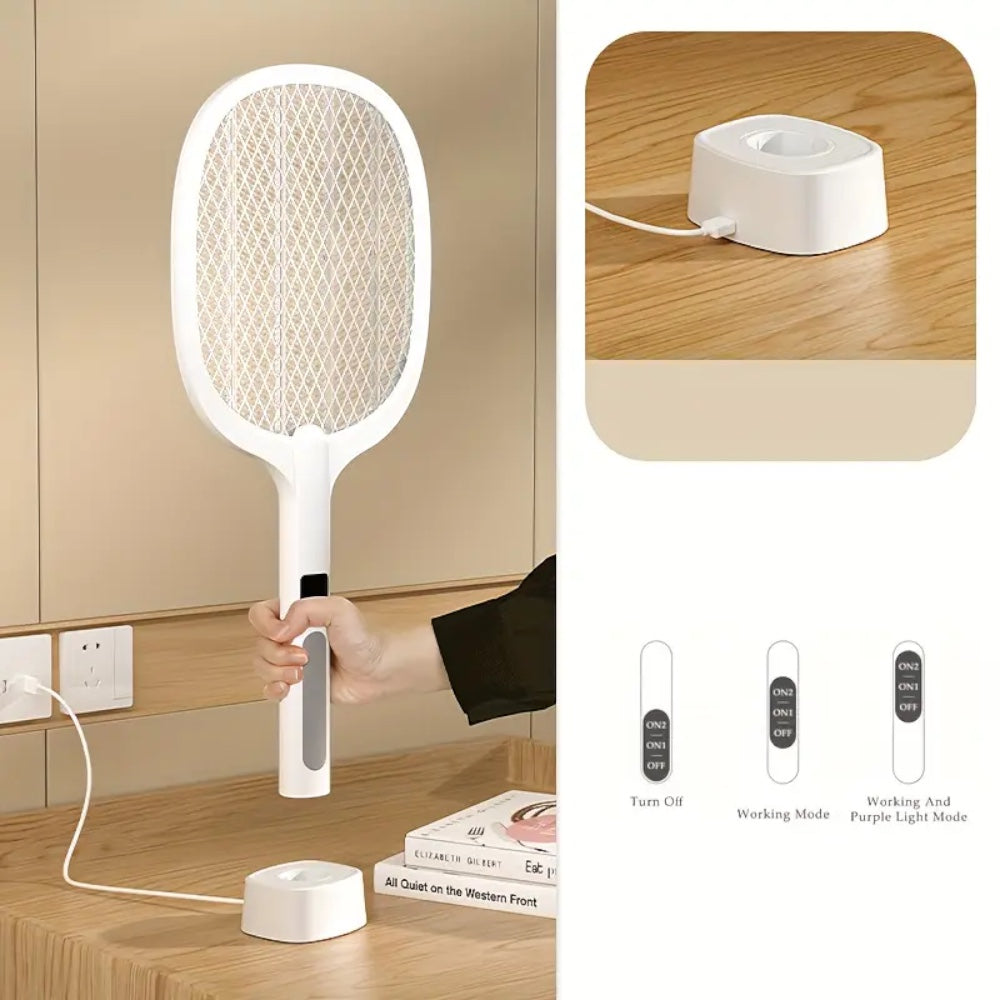 DS BS Electric Mosquito Swatter Rechargeable