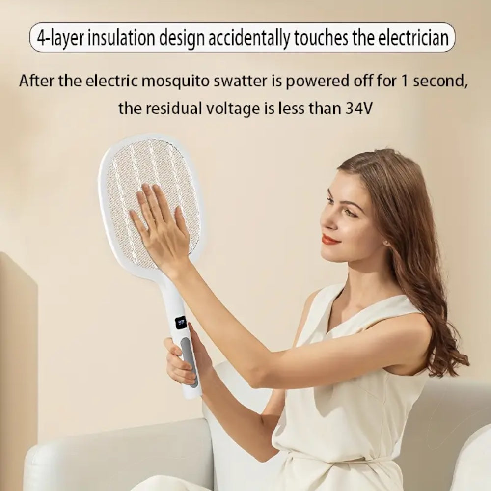 DS BS Electric Mosquito Swatter Rechargeable