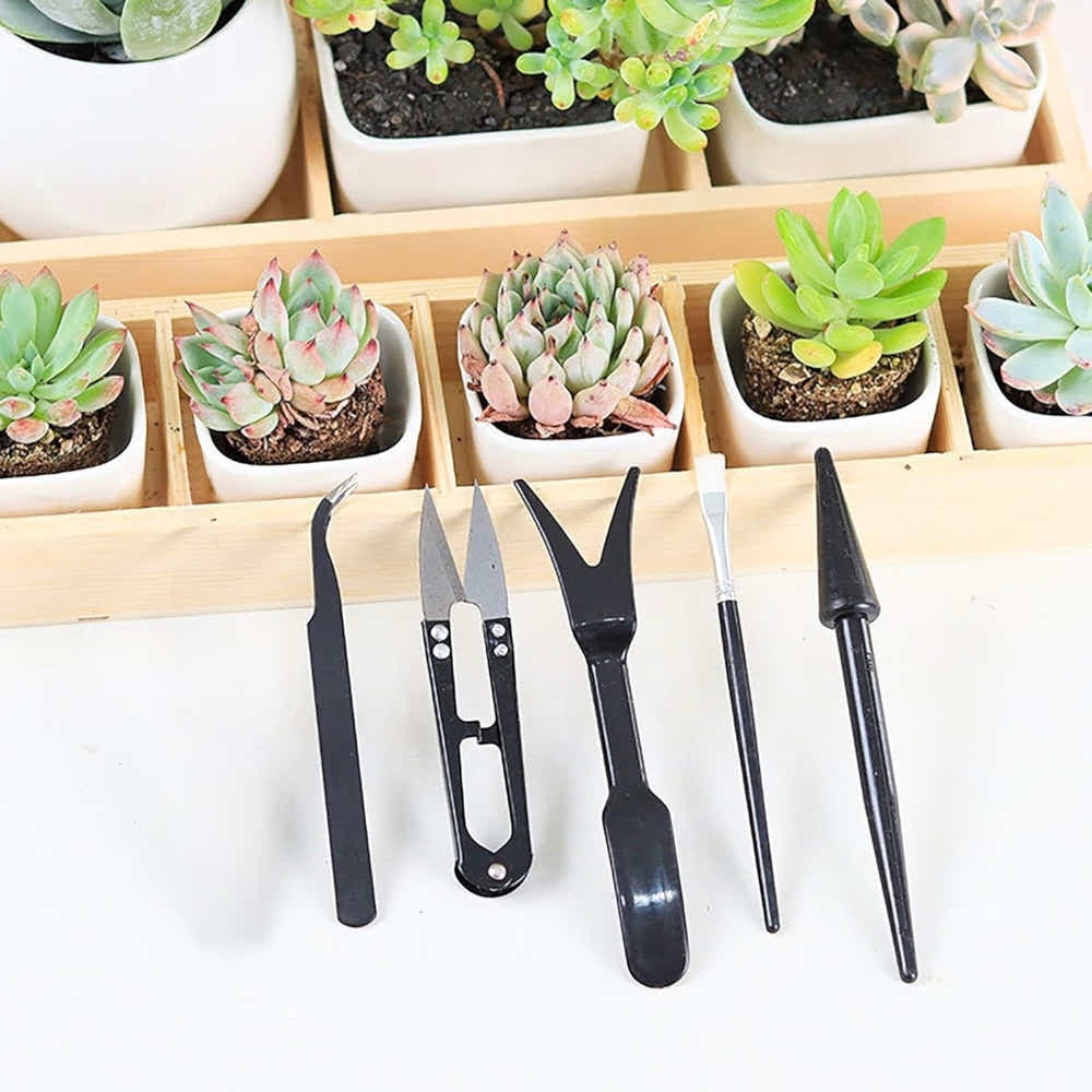 DS BS 14 Piece Mini Garden Tool Set for Succulent Planting