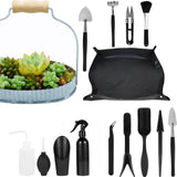 DS BS 14 Piece Mini Garden Tool Set for Succulent Planting
