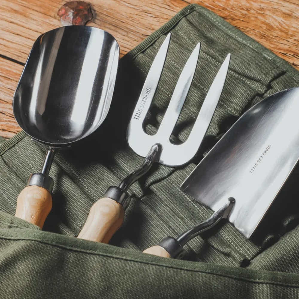 DS BS 3-Piece Stainless Steel Gardening Tool Set