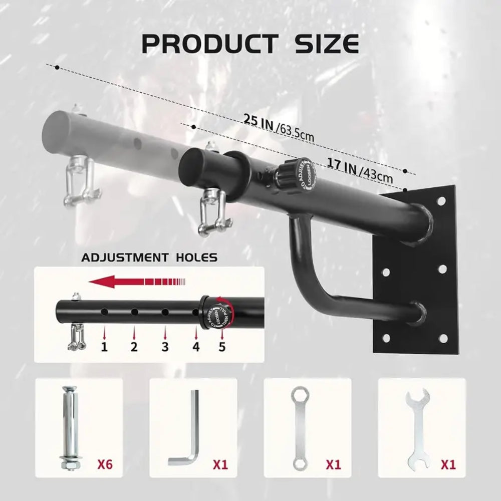 DS BS Wall Mounted Adjustable Punching Bag Bracket