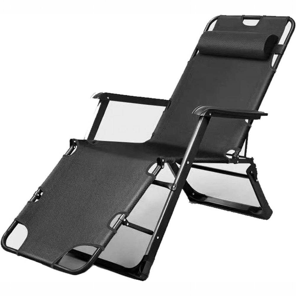 DS BS Foldable Reclining Lounge Chair with Pillow