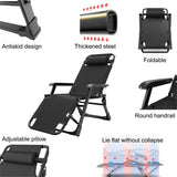 DS BS Foldable Reclining Lounge Chair with Pillow