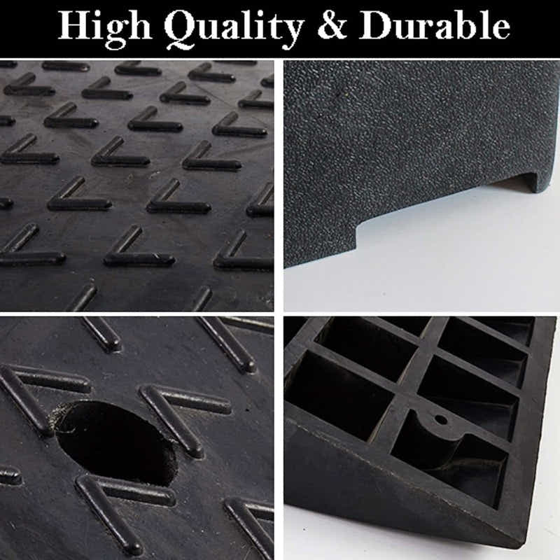 DS BS 19CM High Rubber Curb Ramp 98×48.5×19CM