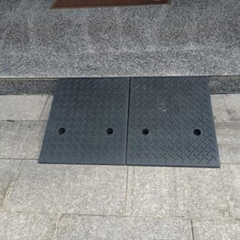 DS BS 19CM High Rubber Curb Ramp 48x78X19CM