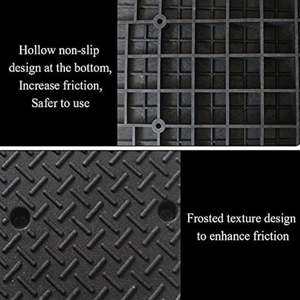 DS BS 19CM High Rubber Curb Ramp 48x78X19CM