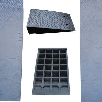 DS BS 19CM High Rubber Curb Ramp 48x78X19CM